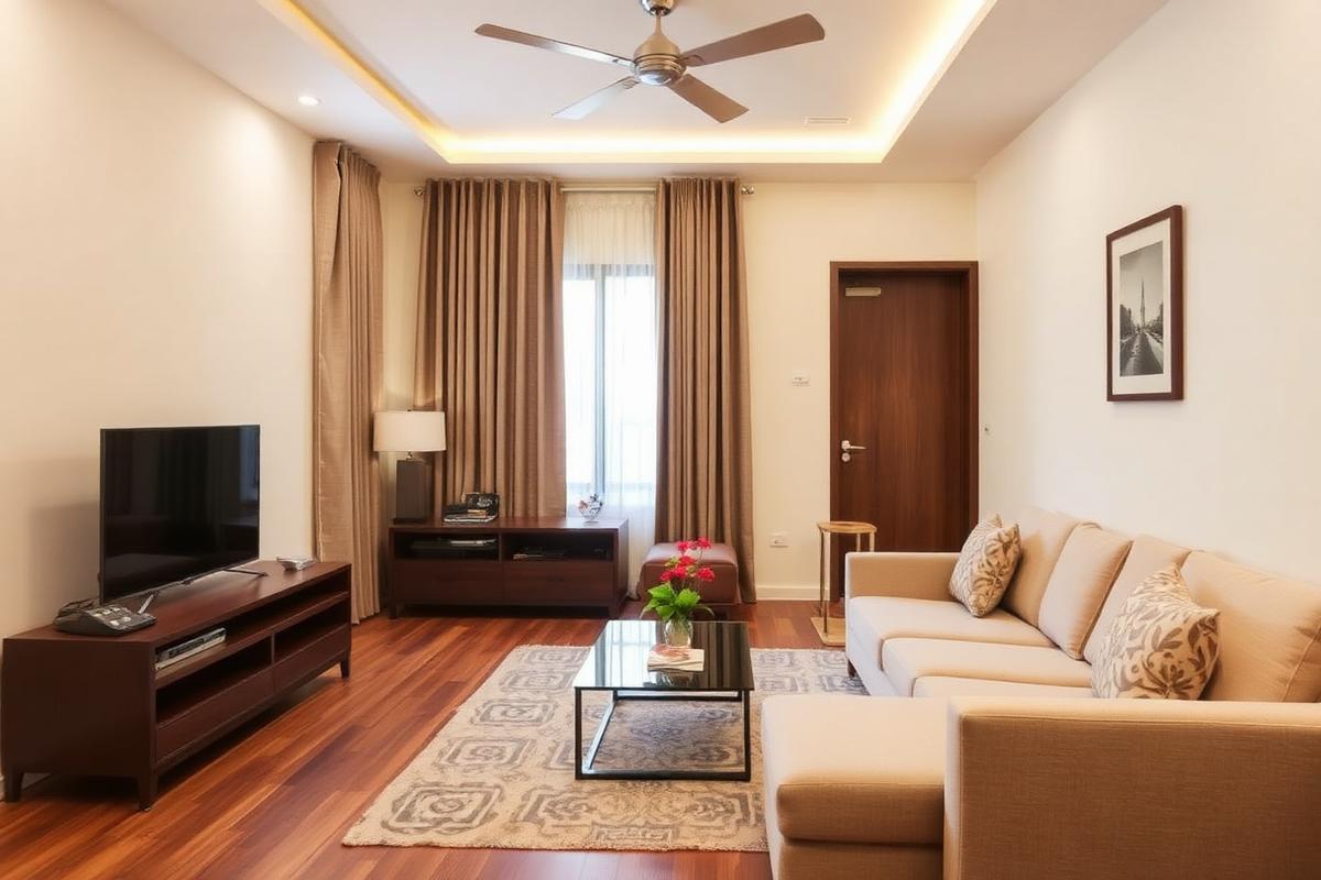 Interior of a residential property in Faridabad handled by Sanjay Property Dealer